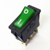 (5018-1번) 3P2단 사각 스위치(녹색)램프 ON-OFF 250V/15A